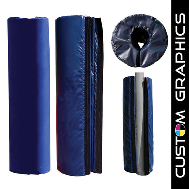 Protector Pad - 6 in. Thick pad with Custom Graphics - Post Pad (Outdoor) - Pro Style (6-5/8 in. Pole)
